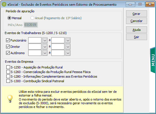 ExclusaoPeriodicos_SemEstorno